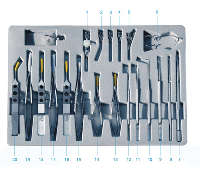 人工晶體白內(nèi)障顯微手術(shù)器械包（SYX20 ）